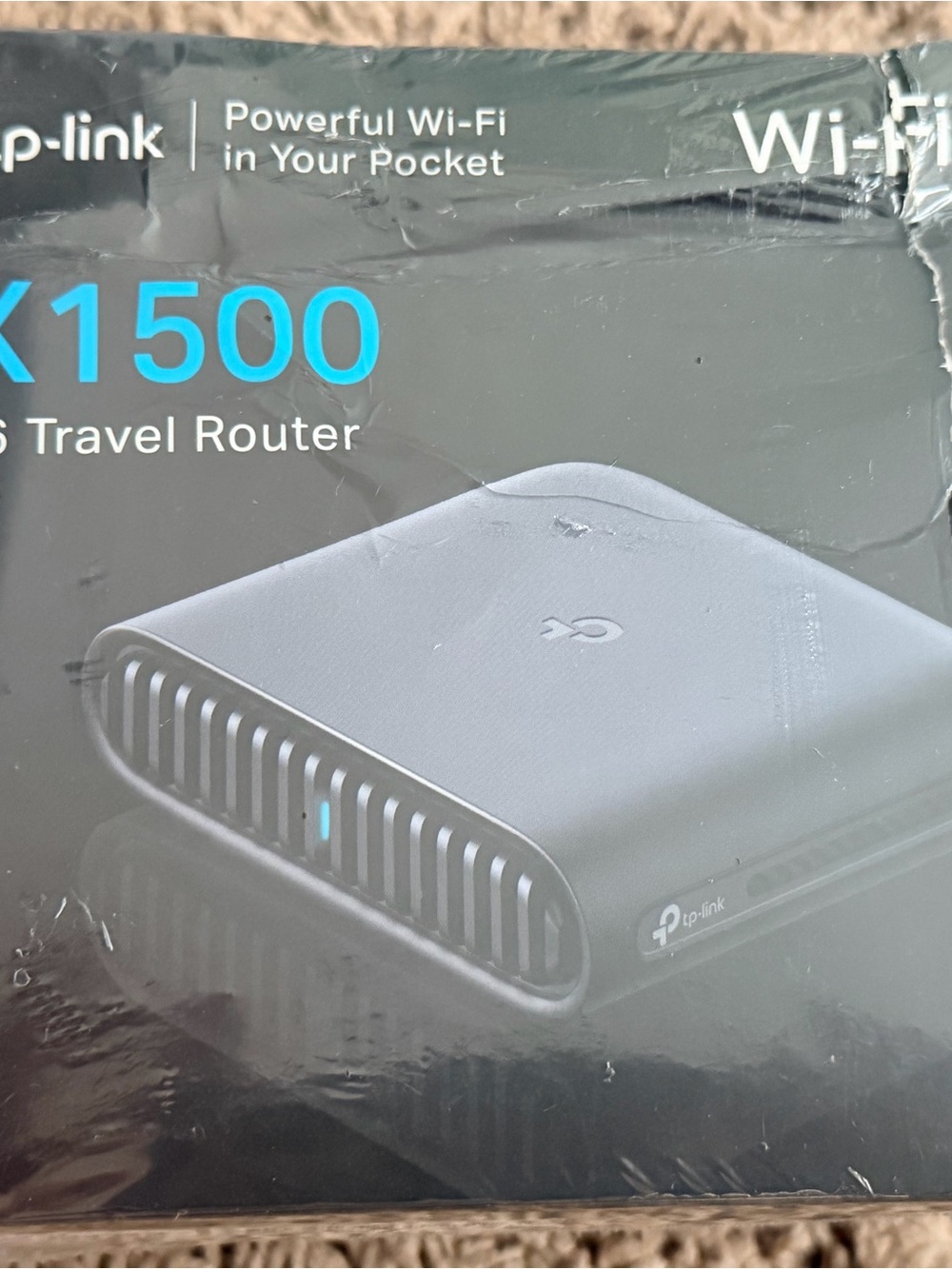 Travel Router AX1500 Wi Fi 6 Portable Dual Band USB C TP Link WR1512X TL-WR1512X